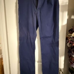 Men's Navy Chinos